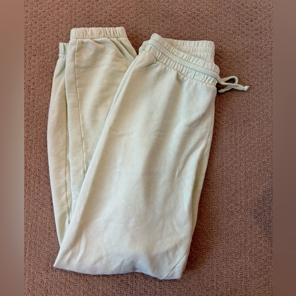 LNA light green sweats
